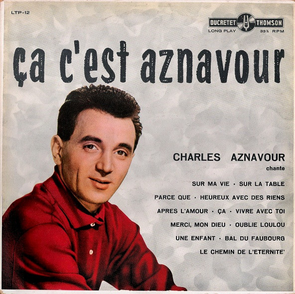 Copertina Ça C'est Aznavour